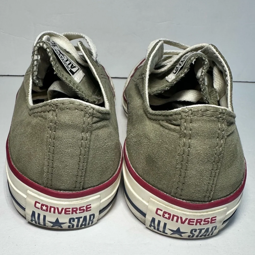 Converse Kids' Olive Green Canvas Sneakers